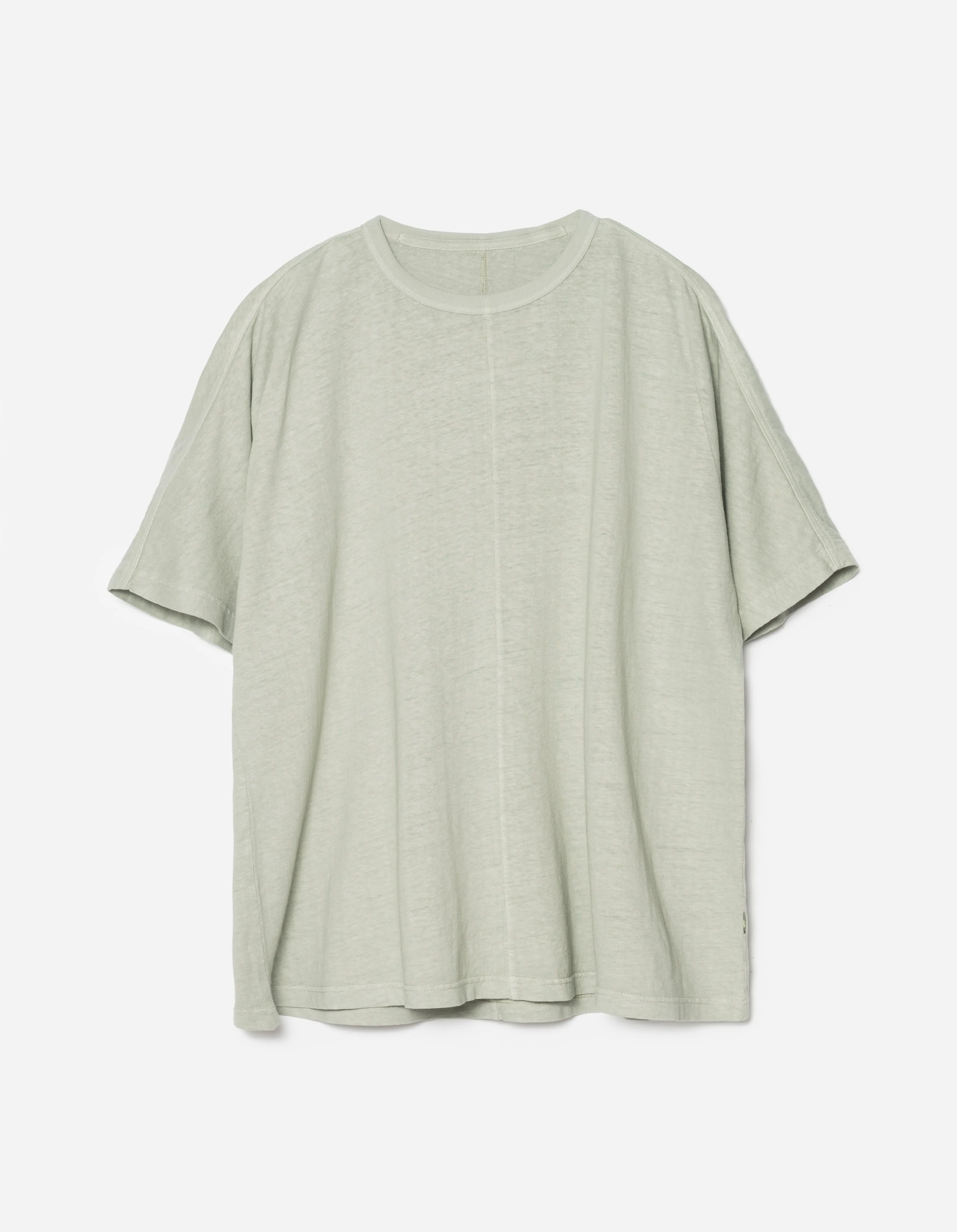 5234 Hemp Cross Oversized T-Shirt Sage