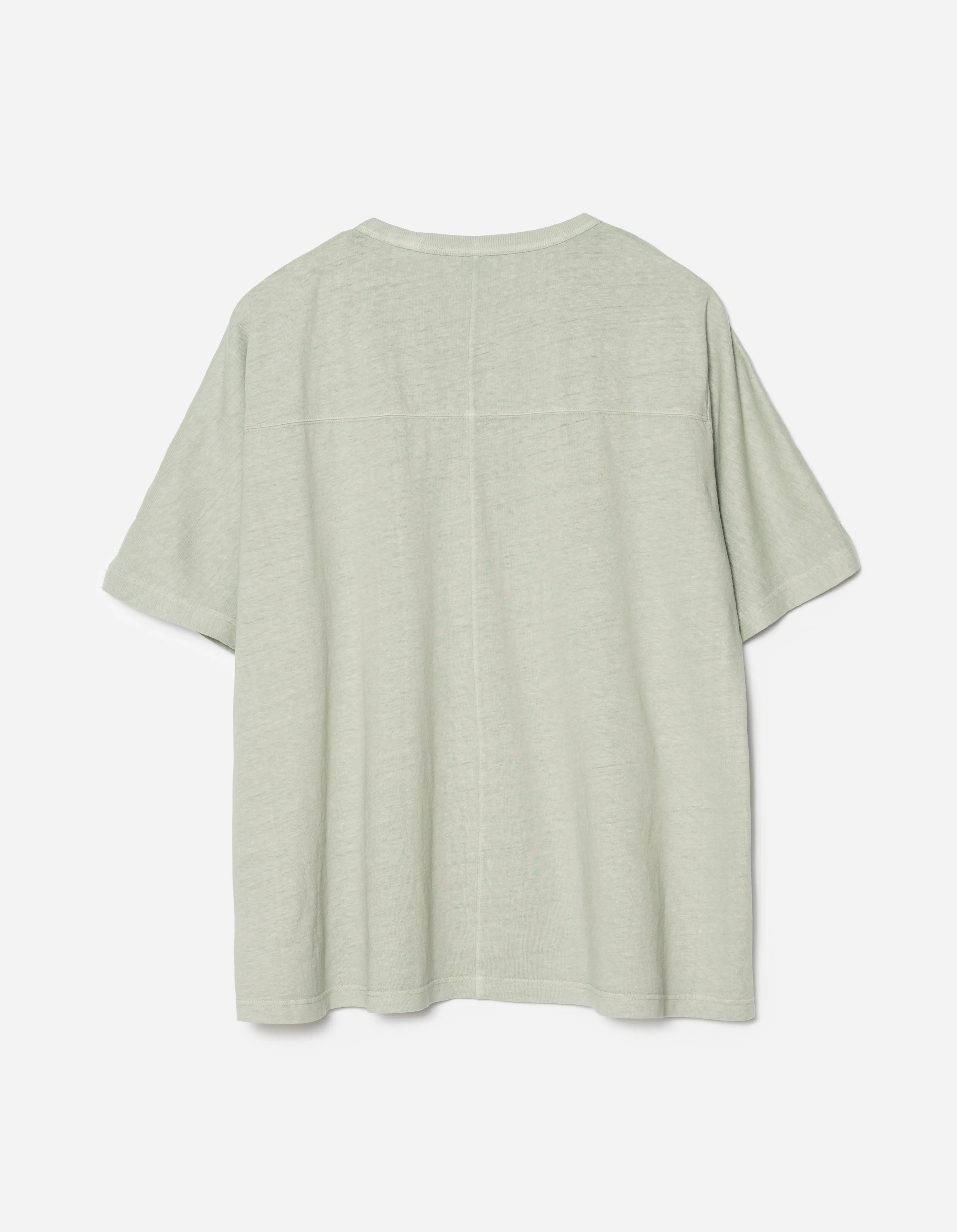 5234 Hemp Cross Oversized T-Shirt Sage