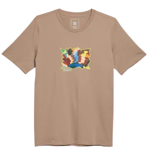 Adidas Mettz World Peeps Tee Chalky Brown