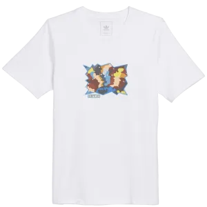 Adidas Mettz World Peeps Tee White