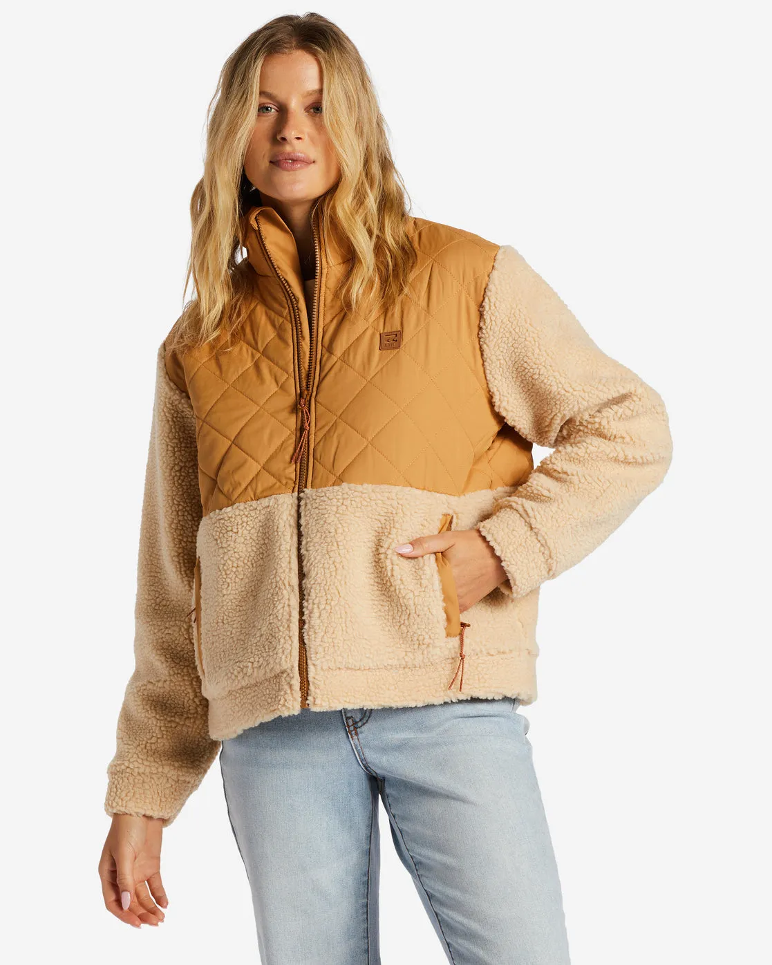 A/Div Hidden Trails Zip-Up Jacket - Caramel