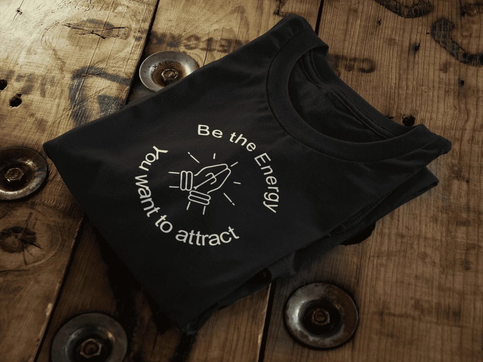 Be the energy You want to attract | Organic Cotton | Vegan Unisex T-Shirt