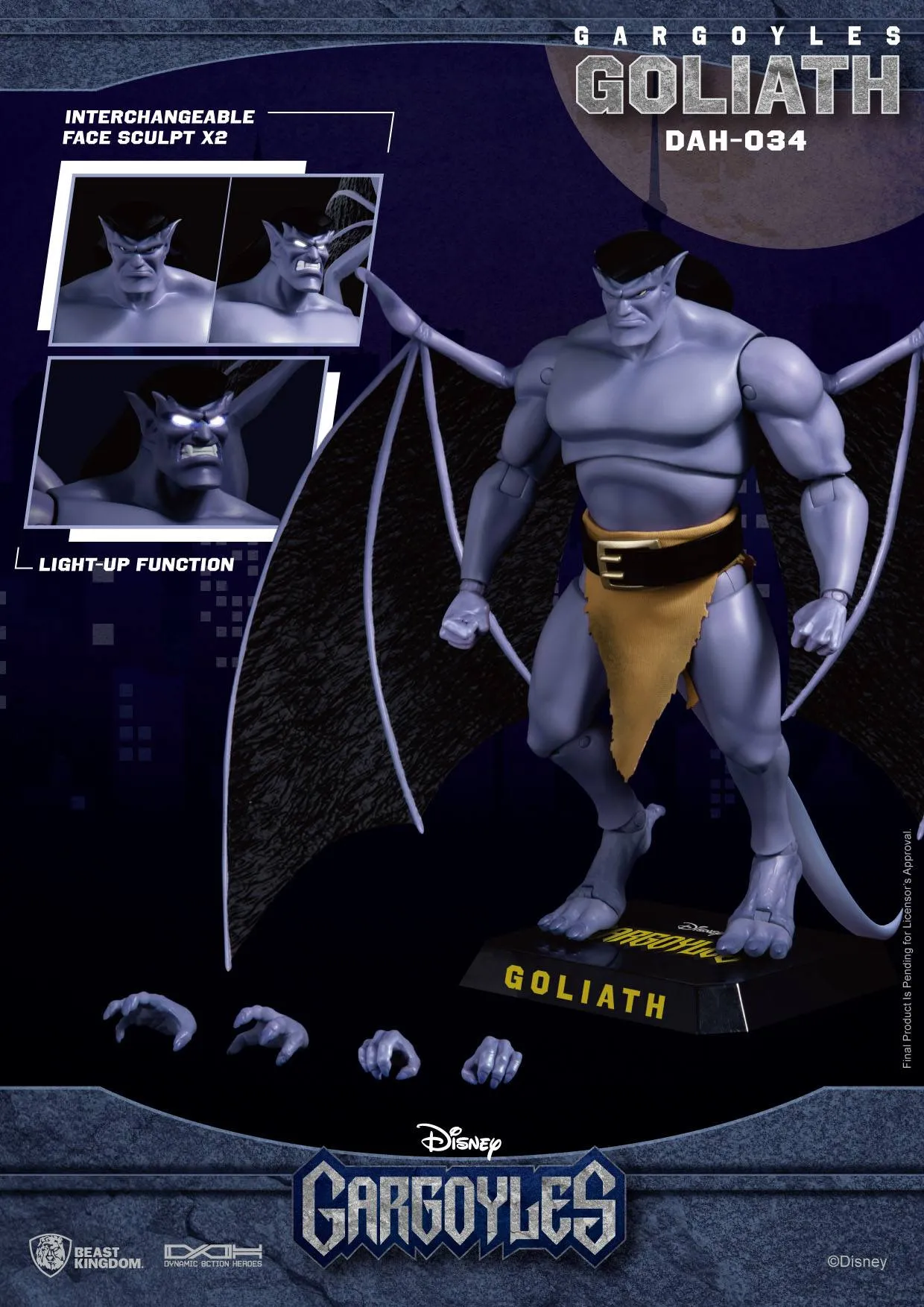 Beast Kingdom Gargoyles Dynamic 8ction Heroes Goliath 1/9 Action Figure