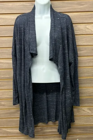 Blue Open Cardigan