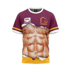 Brisbane Broncos Ripped Tee