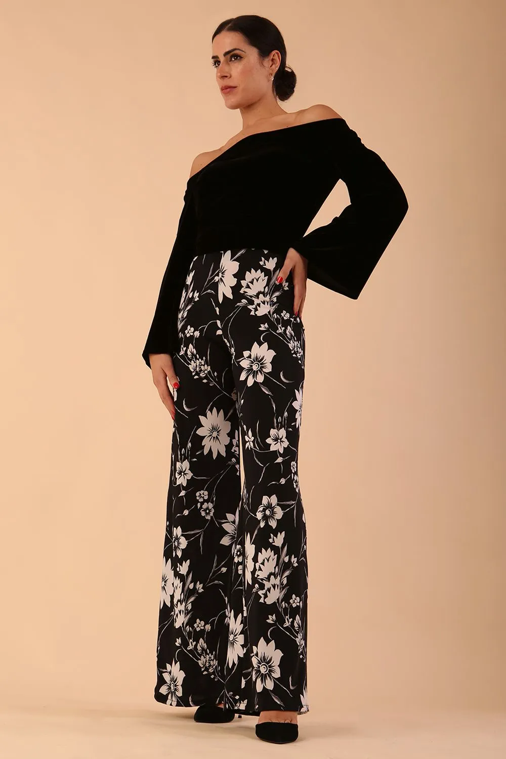 Catcha Wide Leg Trouser Pants