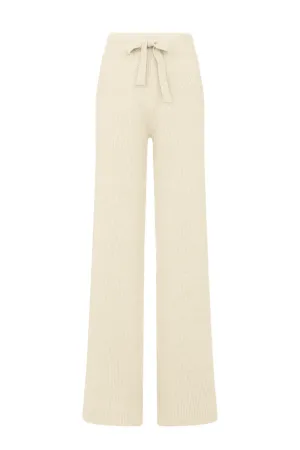 COMO CASHMERE TROUSER IN CREAM