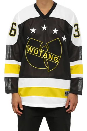 Cream Hockey Jersey Black