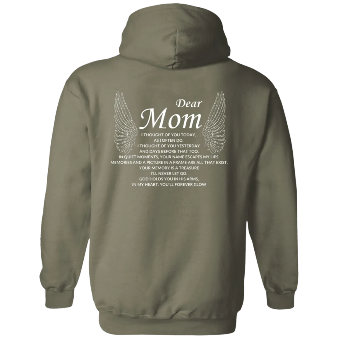 Dear Mom Pullover Hoodie