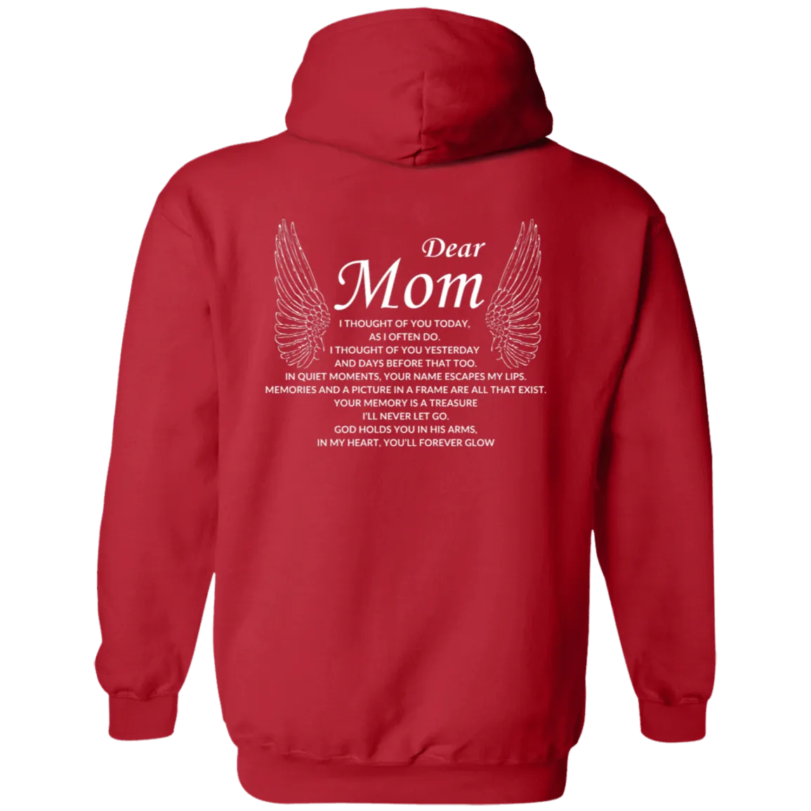 Dear Mom Pullover Hoodie