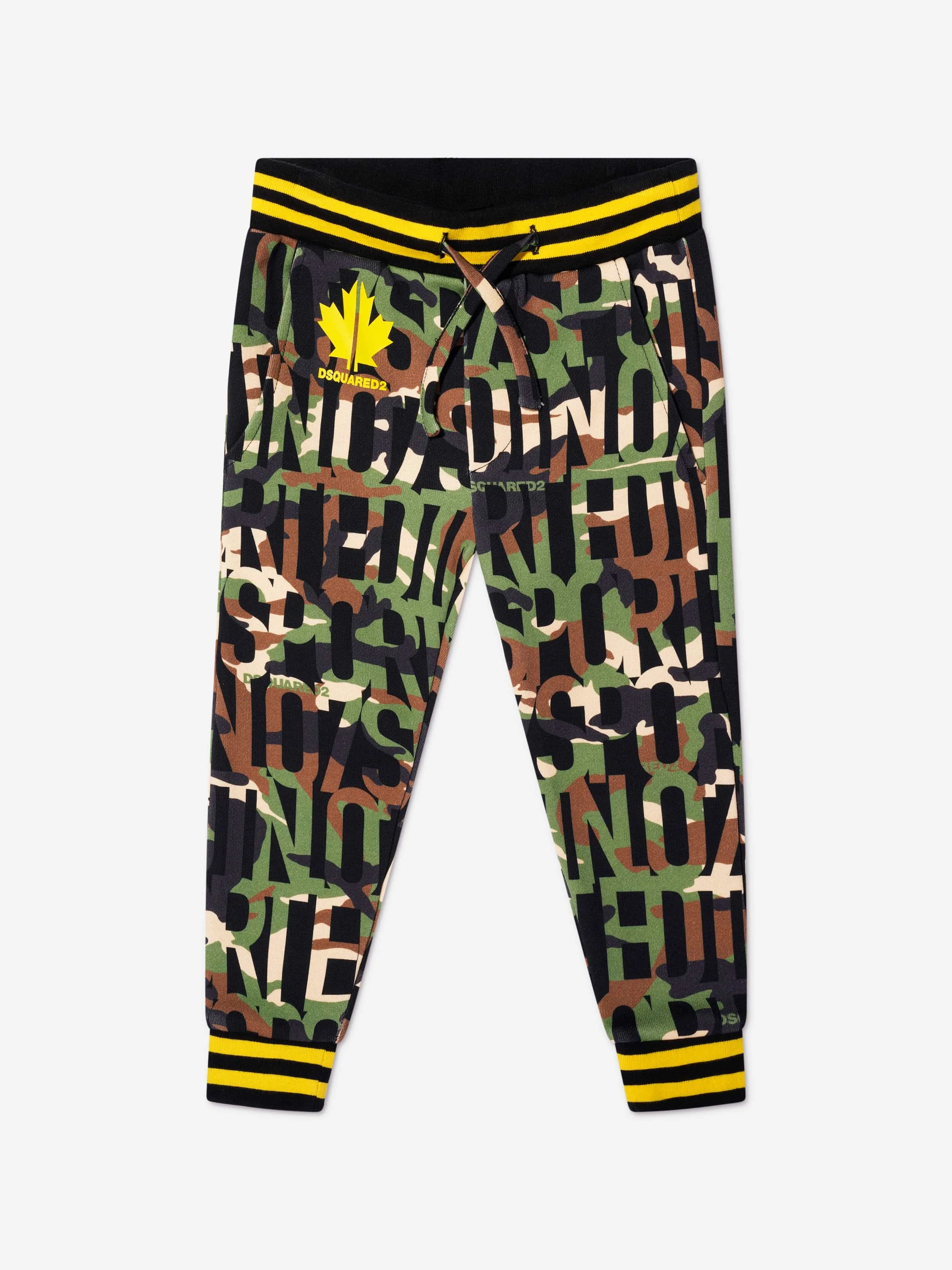 Dsquared2 Boys Sports Edition.07 Joggers In Green