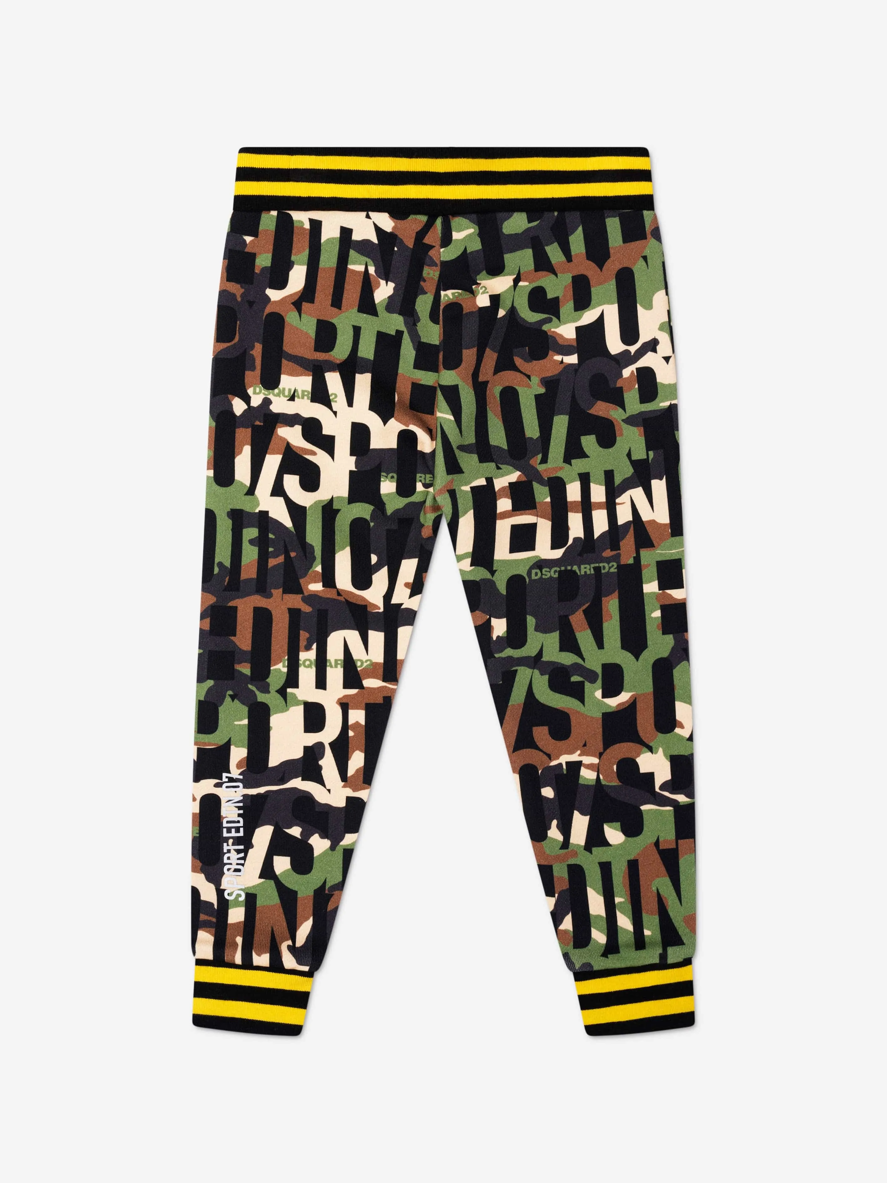 Dsquared2 Boys Sports Edition.07 Joggers In Green