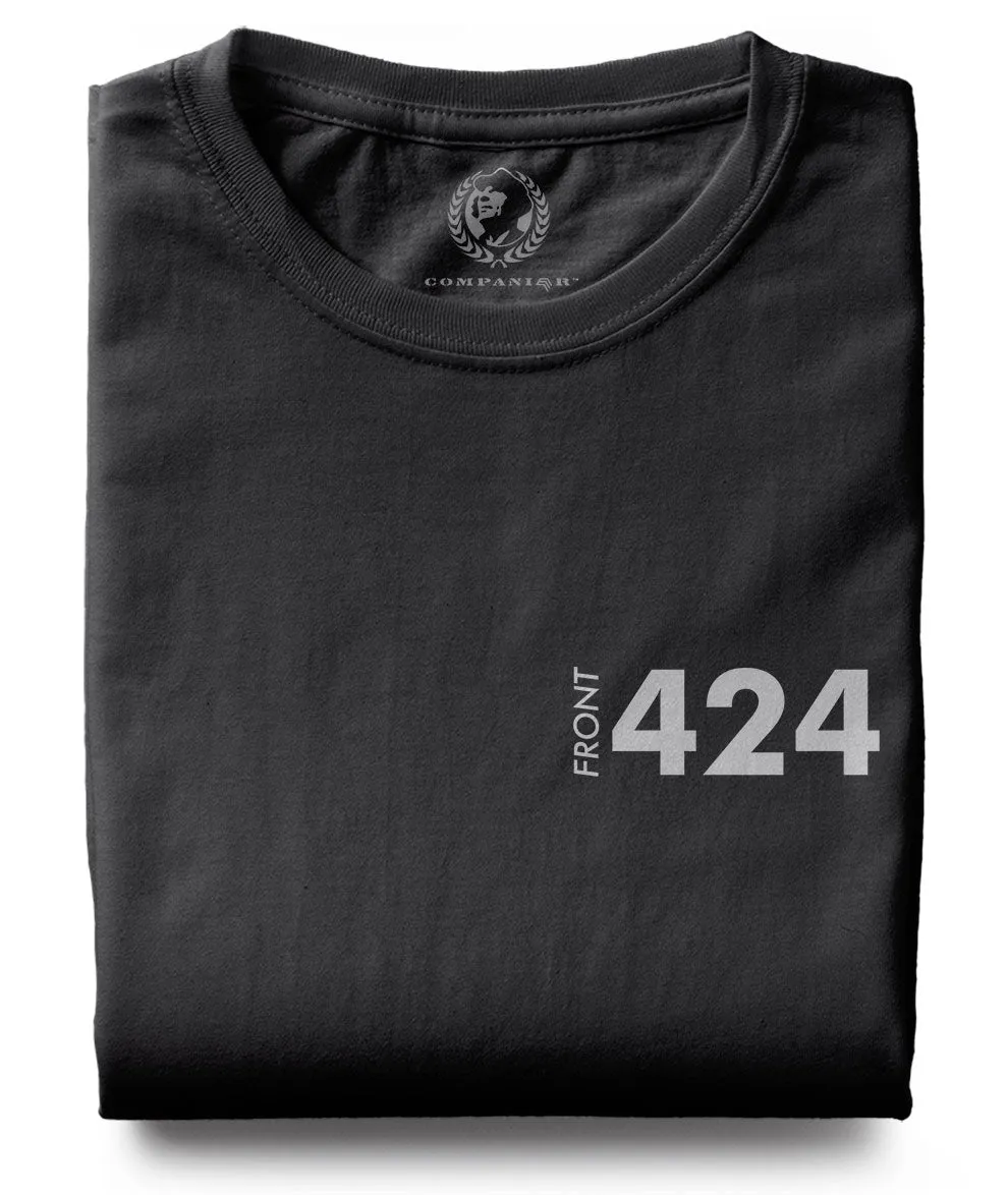 Front 424 ― T-Shirt - Schwarz