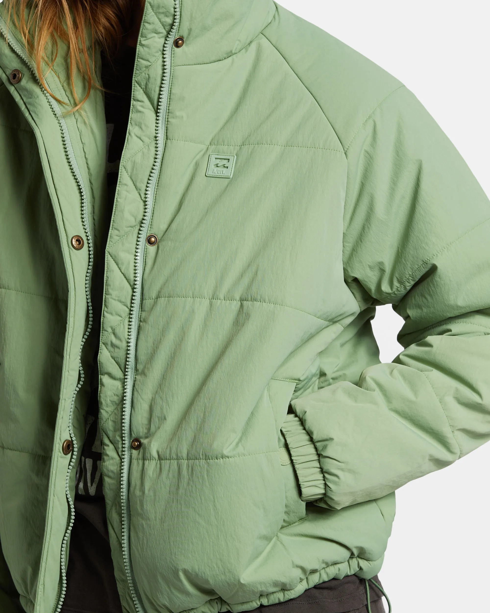 High Route Puffer Jacket - Salty Sage