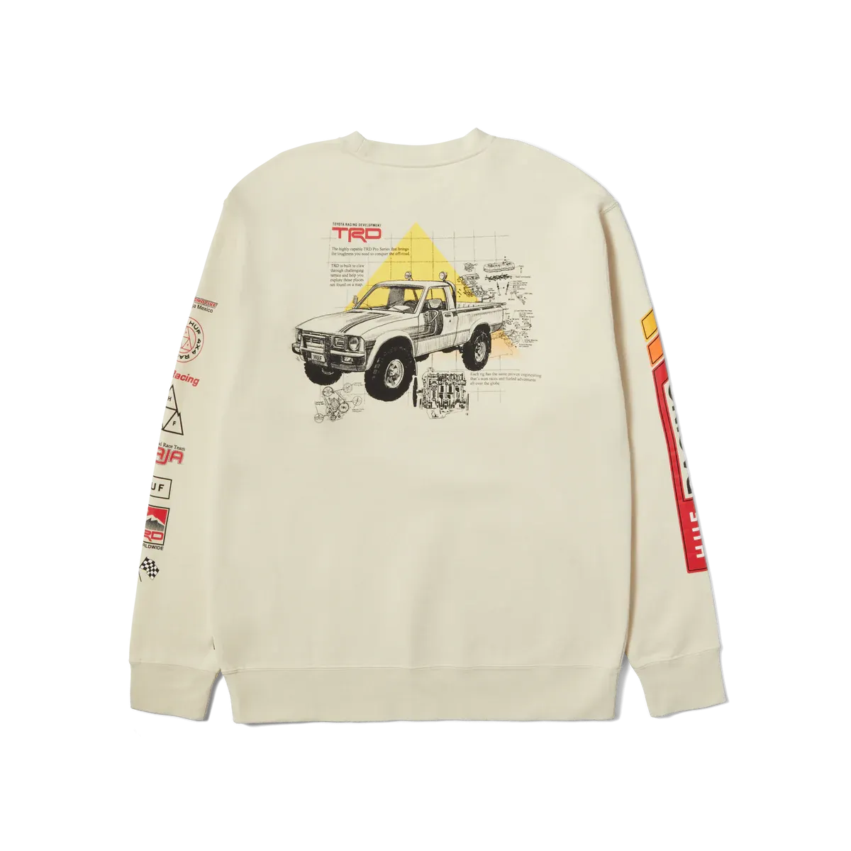 HUF x Toyota Concept Crewneck Fleece