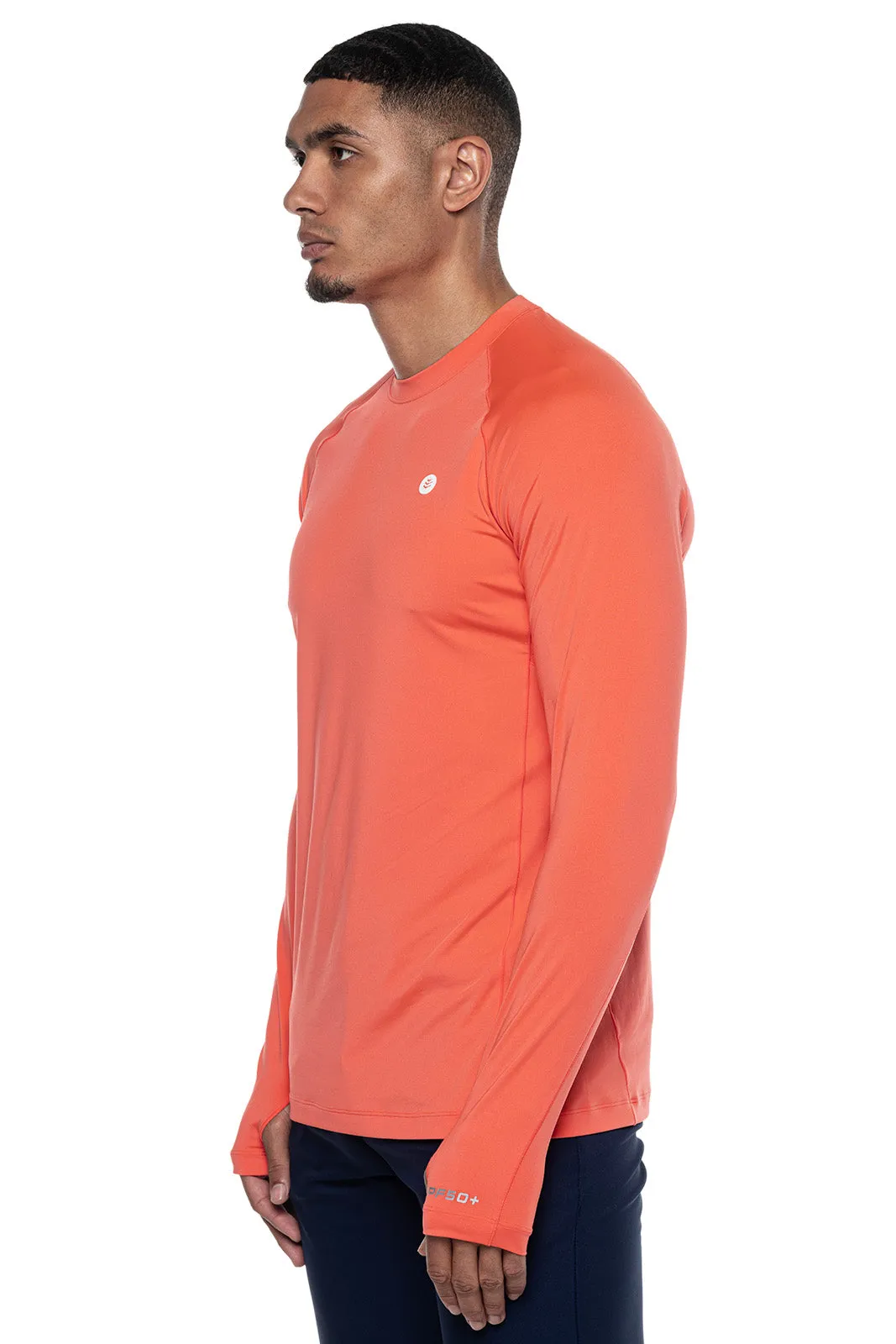 Men's Agility Long Sleeve Performance T-Shirt  |  Vivid Coral