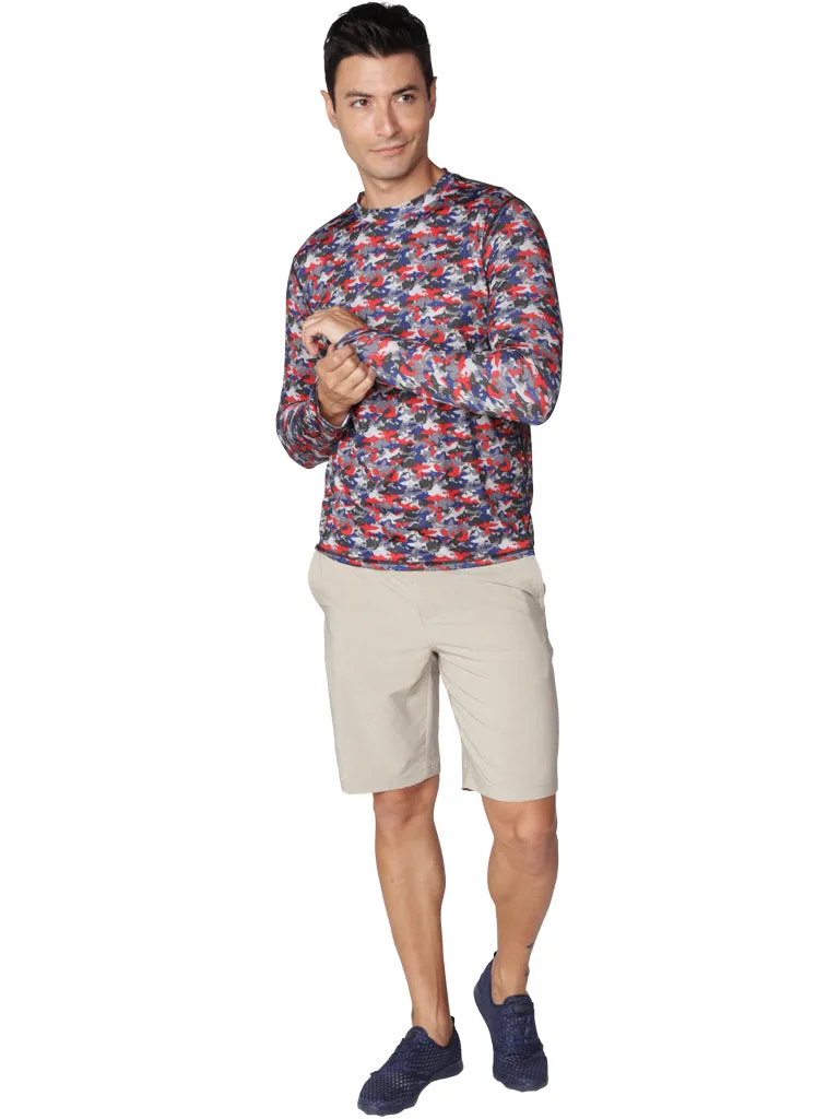 Men's Long Sleeve and loose fitting sun shirts