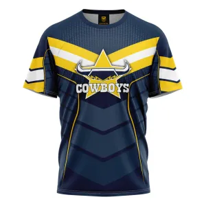 North QLD Cowboys Kids Chevron Tee