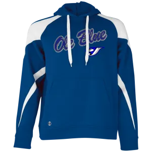 Ole Blue 229546 Athletic Colorblock Fleece Hoodie