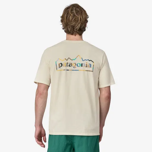 Patagonia Men's Unity Fitz Responsibili-Tee - Birch White