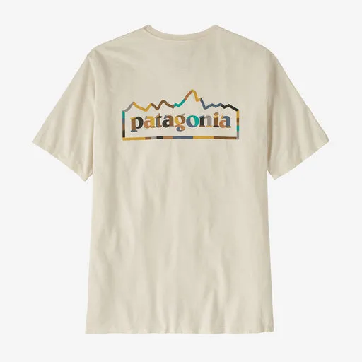 Patagonia Men's Unity Fitz Responsibili-Tee - Birch White