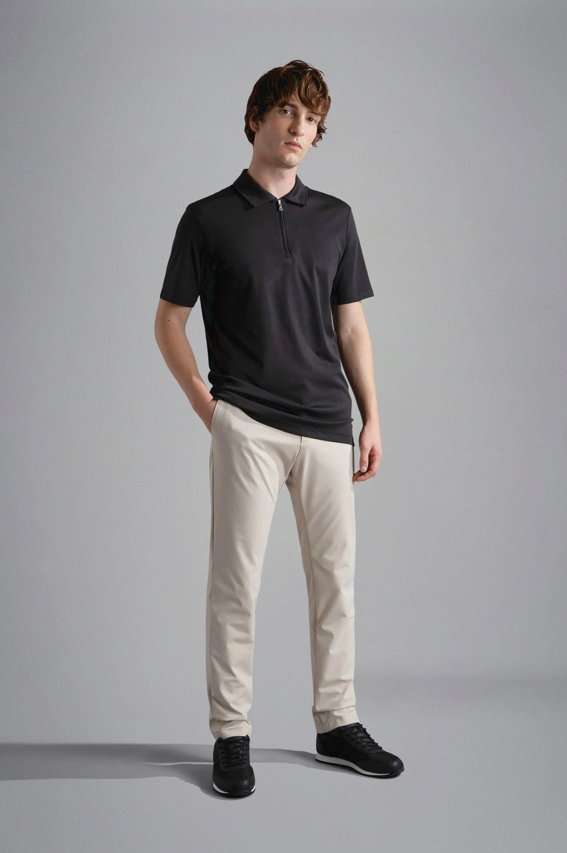 Paul & Shark Dynamic Stretch Chino Trousers | Beige