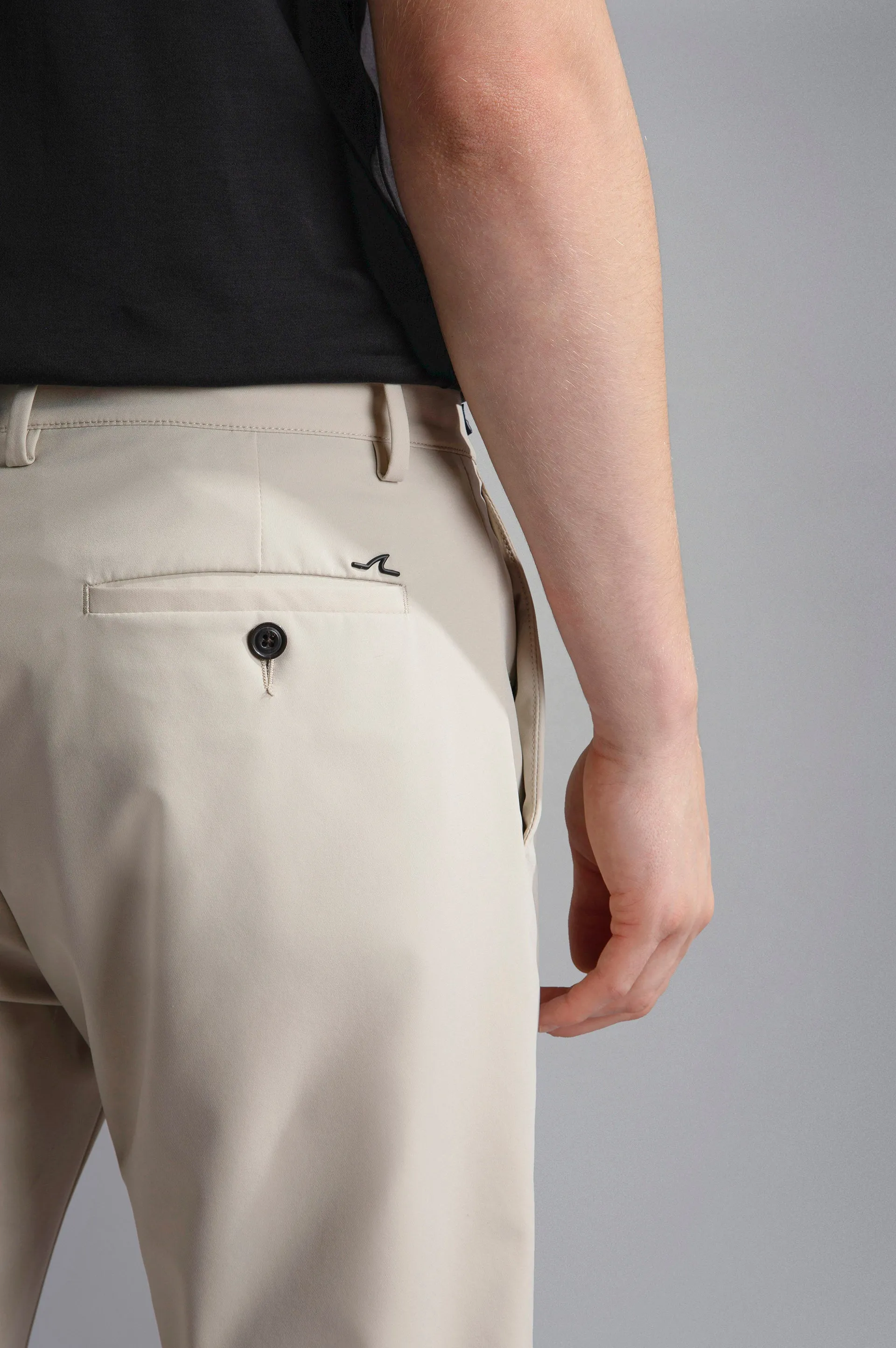 Paul & Shark Dynamic Stretch Chino Trousers | Beige