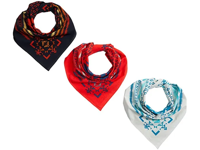 Pendleton 3 Pack of Bandanas - Chief Joseph Assorted