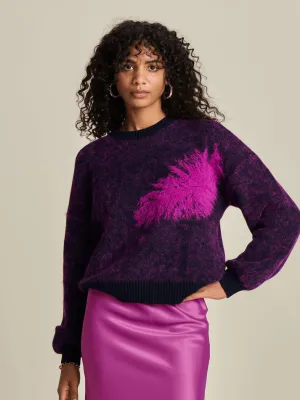 POM Feather Midnight Blue Jumper