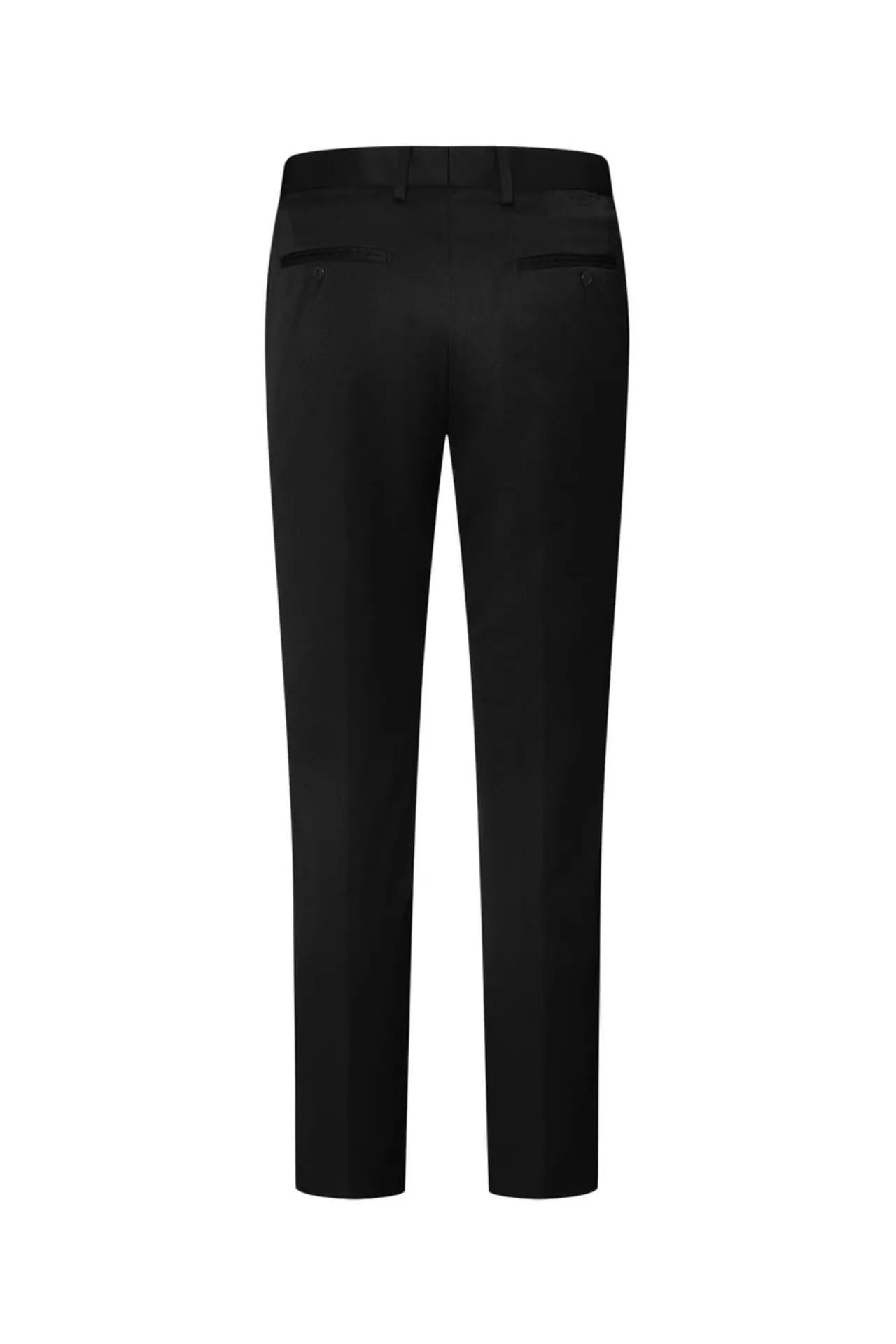 Soft Touch Sweat Wicking Smart Fit Twill Suit Pants with Elastic Waist Band