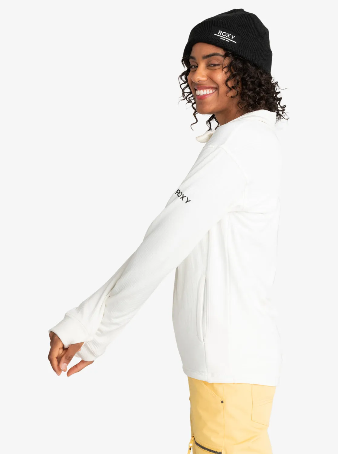 Vertere Technical Zip-Up Fleece - Egret