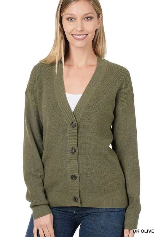 Viscose Sweater Cardigan - online exclusive