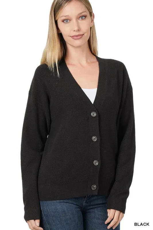 Viscose Sweater Cardigan - online exclusive