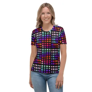 Vivid Square Women's Shirt