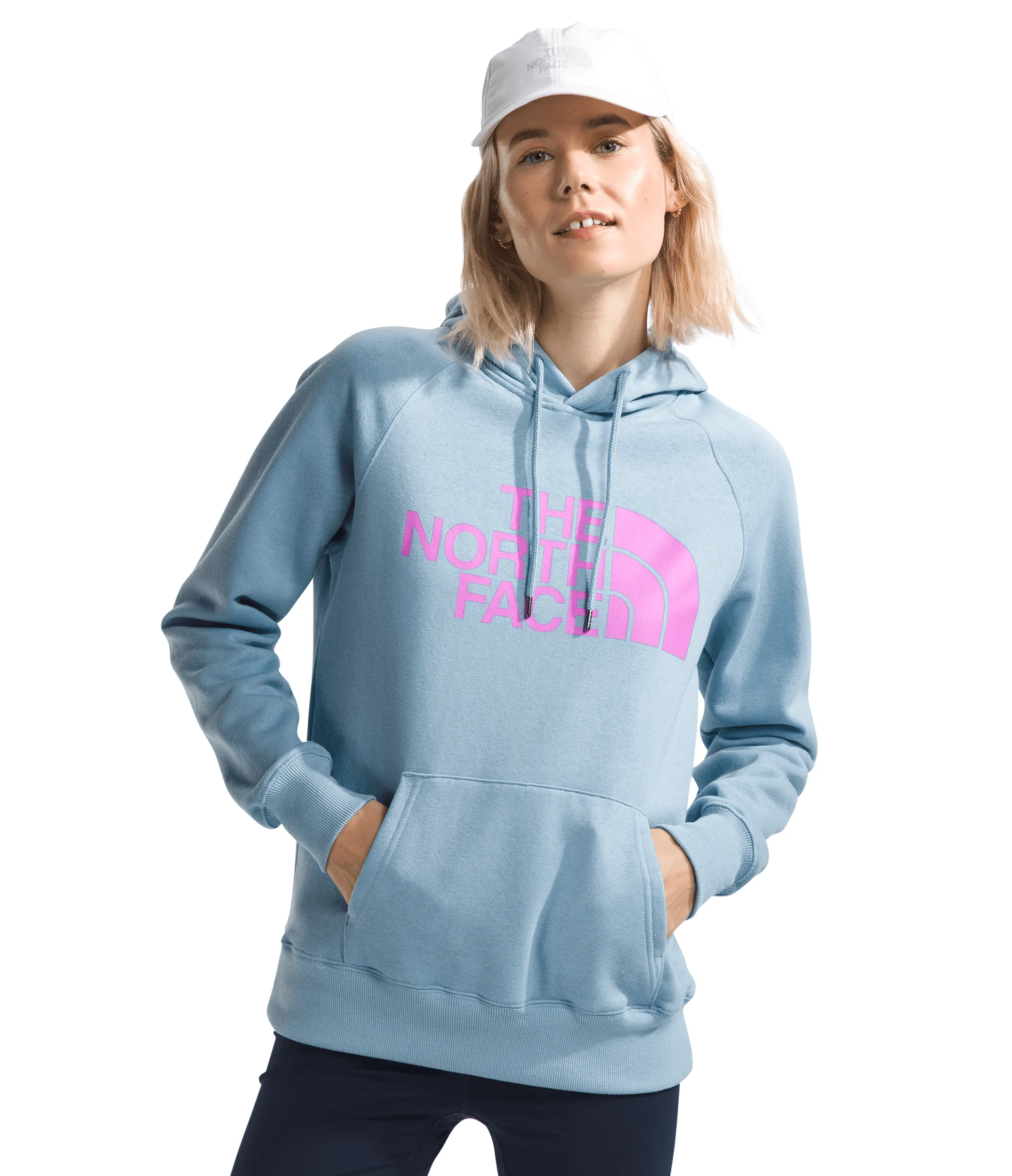 Women’s Half Dome Pullover Hoodie - Steel Blue