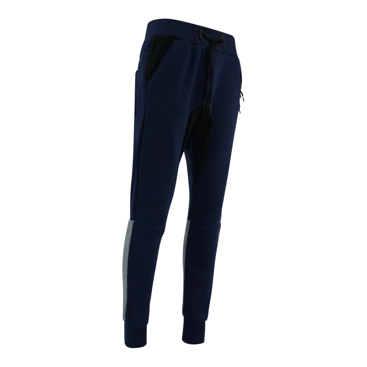 XS Sport Men's Fleece Joggers with Moto Inseam